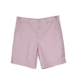 BANANA REPUBLIC Aiden Chino Shorts Light Pink Classic Fit Casual Men's 33